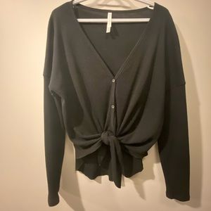 Aritzia Tie-front cardigan